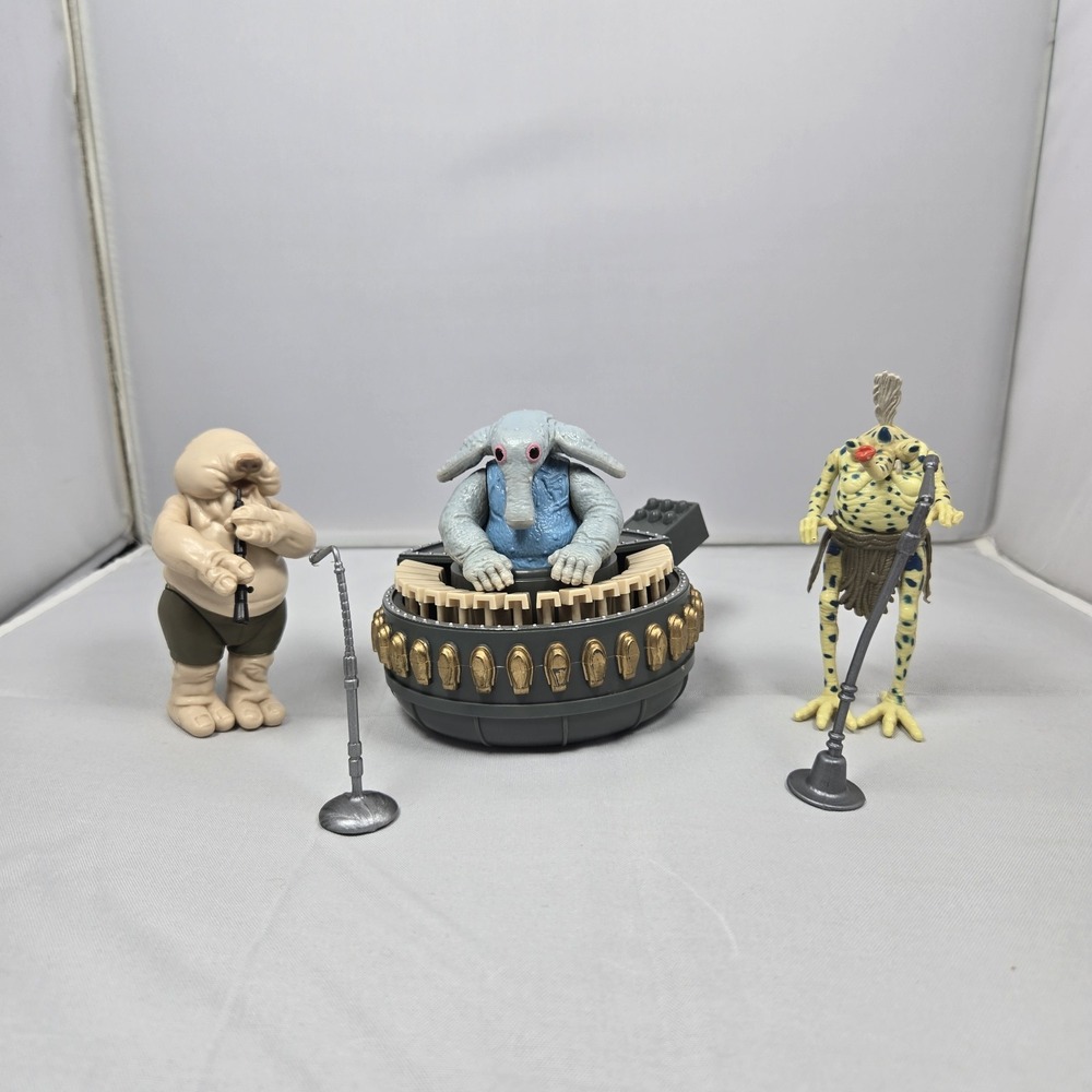 Star Wars Sy Snootles Max Rebo Band Figures Vintage Complete No Repro Kenner '83